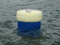 Main mooring buoy.