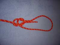 The completed Bowline.